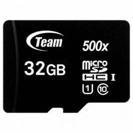 Карта памяті Team TUSDH32GCL10U02 Black 32GB microSDHC Class 10 UHS-I