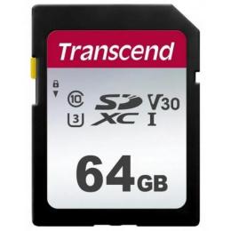 Карта памяті Transcend 300S TS64GSDC300S Black 64GB SDXC Class 10 UHS-I U3
