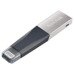 Флеш память SanDisk iXpand Mini SDIX40N-032G-GN6NN Black Gray 32 GB USB 3.0