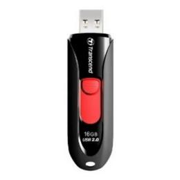 Флеш память Transcend JetFlash 590 TS16GJF590K Black Red 16 GB USB 2.0