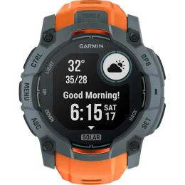 Смарт-годинник Garmin Instinct 3 50mm Solar Twilight with Solstice Band (010-02935-01)