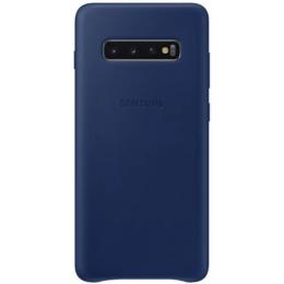 Накладка для Samsung Galaxy G975 S10 Plus шкіра Leather Cover EF-VG975LNEGRU Navy