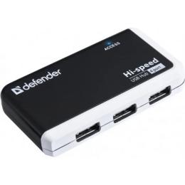 USB-хаб Defender Quadro Infix Black