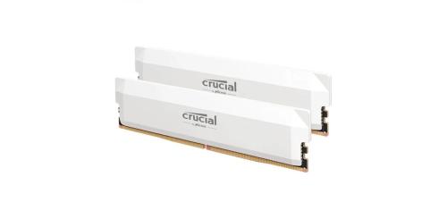 Оперативна память Crucial 32GB (2x16GB) DDR5 6400 MHz Pro Overclocking White (CP2K16G64C38U5W)