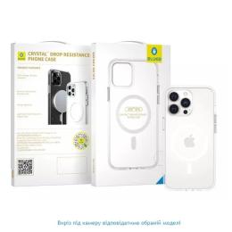 Чохол-накладка Blueo Crystal Pro Drop Resistance Phone Case With Magnetic для iPhone 16 Transparent