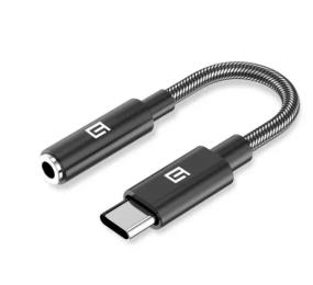 Перехідник ArmorStandart USB Type-C (тато)  -  3.5mm (mini-Jack) (мама) Black (ARM76887)