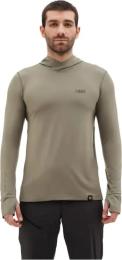 Термофутболка Turbat Hike Lite LS Hood Mns tea olive - XL