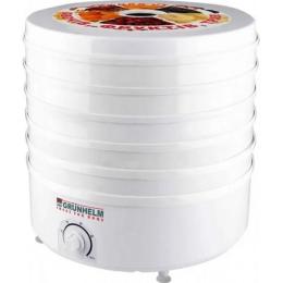 Сушарка для овочів та фруктів Grunhelm BY1162 White
