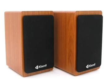 Акустична система Kisonli X23 Black USB + 3.5mm, 2x5W