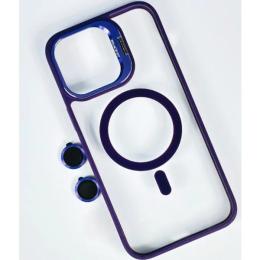Чохол-накладка Infinity Stand Camera MagSafe для iPhone 13 Purple