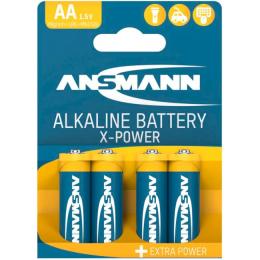 Батарейка Ansmann Alkaline X-Power AA 1, 5 V 4шт