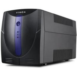 Джерело безперебійного живлення Vinga LED 800VA plastic case (VPE-800P)