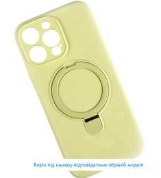 Чохол-накладка Infinity MagSafe LOGO Cover для iPhone 11 Green + тримач
