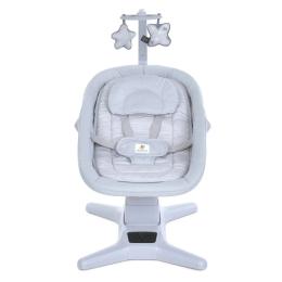 Заколисуючий центр-шезлонг Bambi 8301 Light Gray