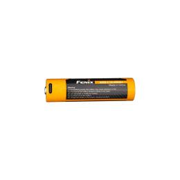 Акумулятор Fenix 18650 Type-C (ARB-L18-4000U) Black Orange 4000 mAh