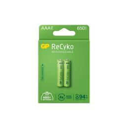 Акумулятор GP Recyko (65AAAHCE/4891199186677) Green 650 mAh