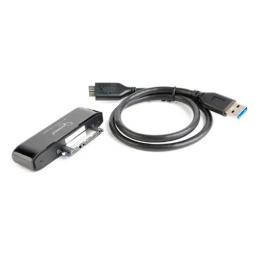 Перехідник Cablexpert AUS3-02 SATA (тато) - USB (тато) Black