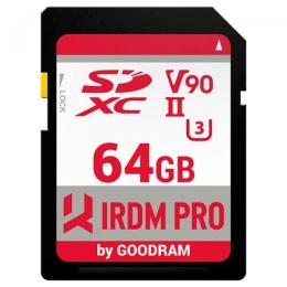 Карта памяті GoodRam IRP-S9B0-0640R11 Black 64GB microSDXC V90
