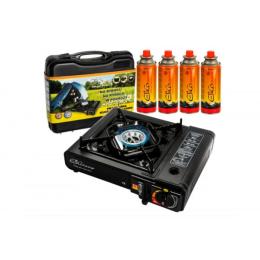 Настільна плита ElicoCamp JY-500A + 4 картриджі 227 г