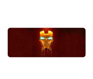 Килимок для мишки Voltronic Iron Man 2 Red 300x800 з боковою прошивкою, товщина 2 мм