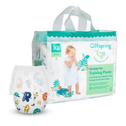 Підгузки-трусики Offspring розмір XL, 12-20 кг, 30 шт, Літери