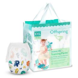 Підгузки-трусики Offspring розмір XXL, 15-23 кг, 24 шт, Літери