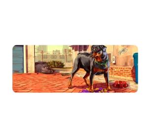 Килимок для мишки Voltronic GTA5 Dog 300x800 з бічним прошивкою, товщина 3 мм