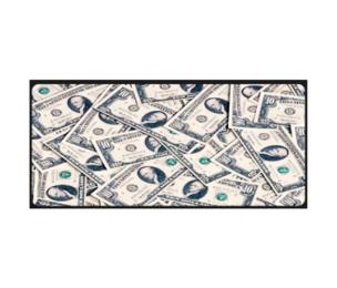 Килимок для мишки Voltronic Hamilton Gray 300x800 з боковою прошивкою, товщина 2 мм