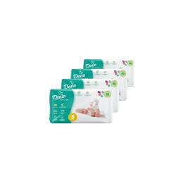 Підгузки Dada Extra Soft Розмір 3 MIDI (4-9 кг) 4 упаковки по 50 шт (200 шт) (4820174989545)