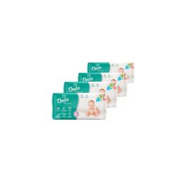 Підгузки Dada Extra Soft Розмір 4 MAXI (7-18 кг) 4 упаковки по 46 шт (184 шт) (4820174989552)