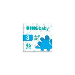 Підгузки Dino Baby Розмір 3 (4-9 кг) 46 шт (4823098410607)