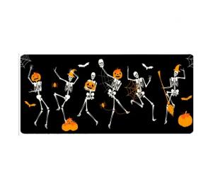 Килимок для мишки Voltronic Skeletons Black 300x800 з боковою прошивкою, товщина 3 мм
