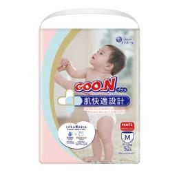 Трусики-підгузки GOO.N Plus для дітей 6-12 кг розмір M 52 шт (21001085)