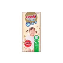 Підгузки GOO.N Premium Soft Трусики 12-17 кг Розмір 5 XL 36 шт (F1010101-158)