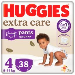Підгузки Huggies Extra Care Pants 4 9-14 кг 38 шт (5029053549323)