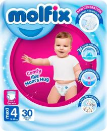 Підгузки Molfix Трусики 4 maxi 9-14 кг 30 шт (8690536842629)