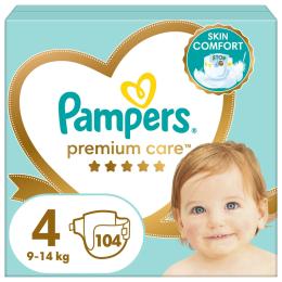 Підгузки Pampers Premium Care Maxi Розмір 4 (9-14 кг) 104 шт (4015400465447)