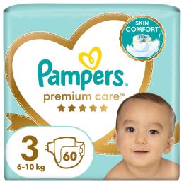 Підгузки Pampers Premium Care Midi Розмір 3 (6-10кг) 60 шт (4015400274780)