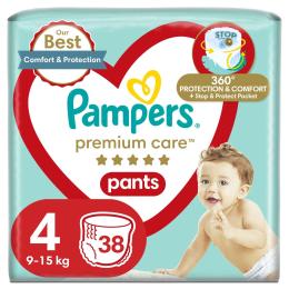 Підгузки Pampers Premium Care Pants Maxi Розмір 4 (9-15 кг) 38 шт (8001090759832)