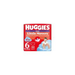Підгузки Huggies Little Movers/Pants 6 (15-25 кг) для хлопчиків 44 шт (5029053547657)