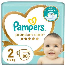 Підгузки Pampers Premium Care Розмір 2 (4-8 кг) 88 шт (8006540857717)