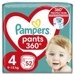 Підгузки Pampers Pants Maxi Розмір 4 (9-15 кг) 52 шт (8006540069264)