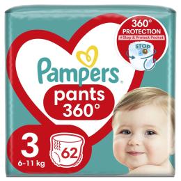 Підгузки Pampers Pants Розмір 3 (6-11кг) 62 шт (8006540069233)