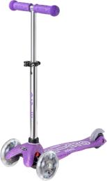Самокат Micro Mini Deluxe Fairy Glitter Led Purple