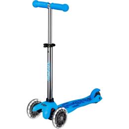 Самокат Micro Mini Deluxe Glow LED Arctic Blue