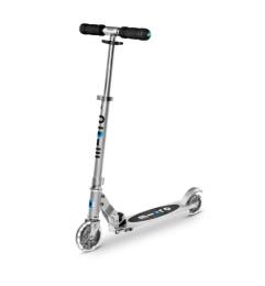 Самокат Micro Sprite LED Silver