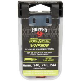 Протяжка Hoppess Viper 6mm, .240, .243, .244 з вбуд. бронзовими йоржами