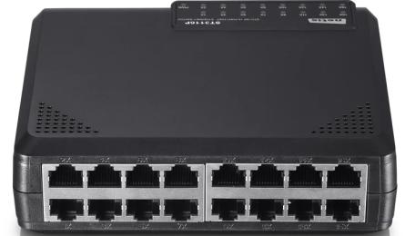 Світч Netis ST3116P Black 16 портів