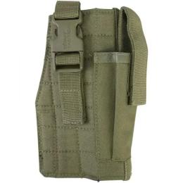 Тактичний підсумок Kombat UK Molle Gun Holster with Mag Pouch Coyote (kb-mgh-coy)