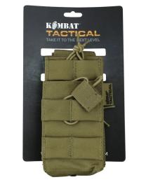 Тактичний підсумок Kombat АК Single Duo Mag Pouch Coyote (kb-sdmp-coy)